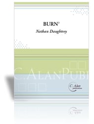 Burn3 Flute, Clarinet and Marimba (5-octave) - Score and Parts cover Thumbnail